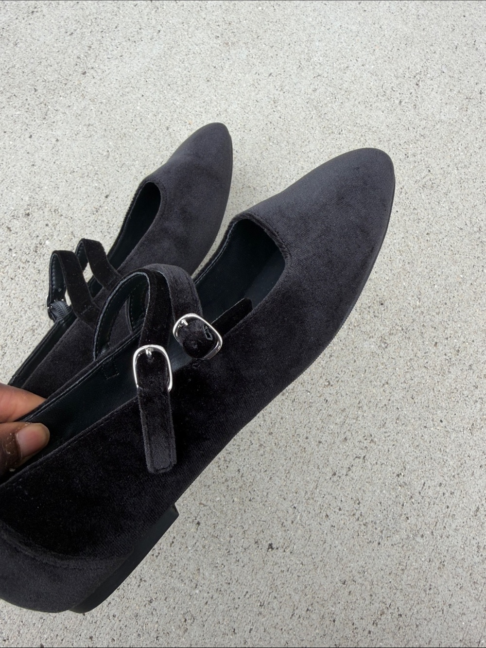 Gap Black Mary Jane Flats‎